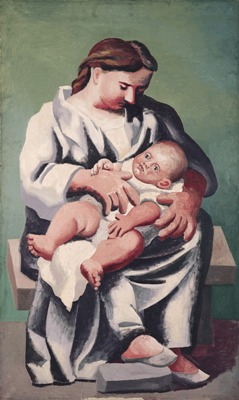 Pablo Picasso - Madre y niño